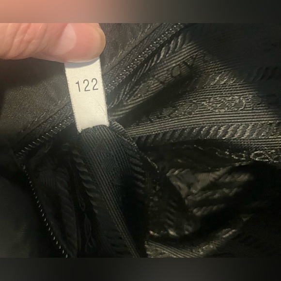 Authentic Prada Tessuto Nylon Shoulder Bag w/Leather handles. - Picture 9 of 9